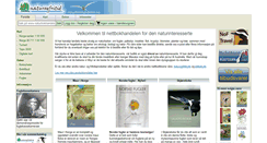 Desktop Screenshot of naturbokhandelen.no